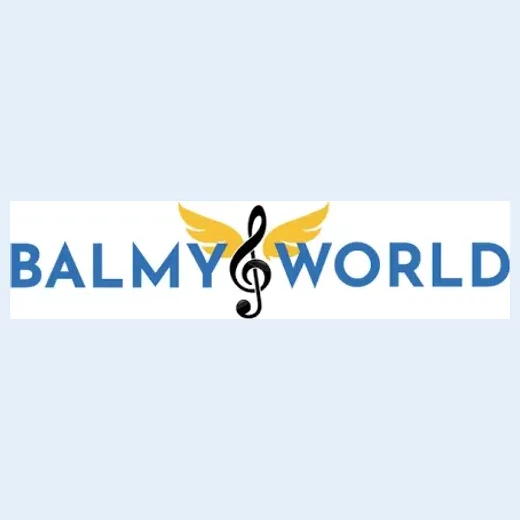 Balmy brand logo for balmyworld.com