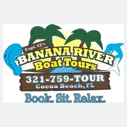 Banana River Boat Tours brand logo for bananariverboattours.com