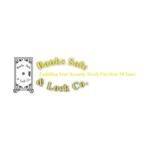 Banks Safe & Lock brand logo for bankssafeco.com