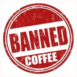 Banned Coffee brand logo for bannedcoffee.com
