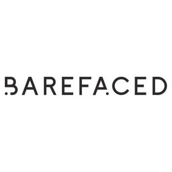 Barefaced brand logo for barefaced.com