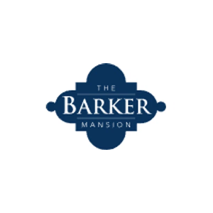 Barker Mansion brand logo for barkermansion.org