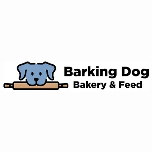 Barking Dog Bakery brand logo for barkingdogbakeryandfeed.com