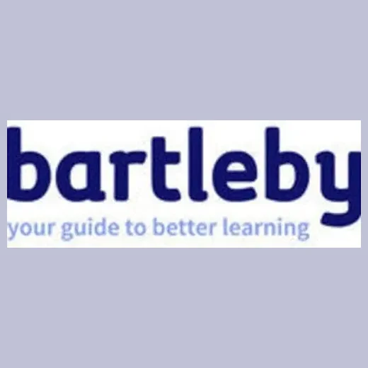Bartleby brand logo for bartleby.com