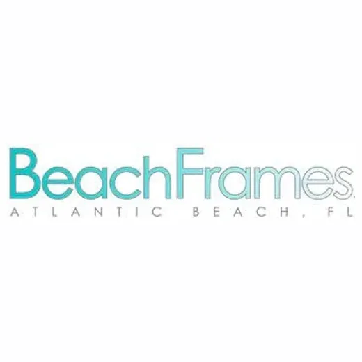 Beach Frames brand logo for beachframes.com