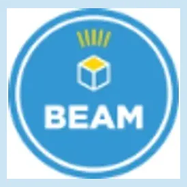 Beam brand logo for beam.is