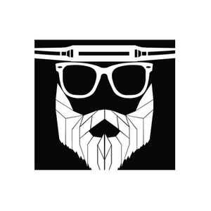 Bearded Jerky brand logo for beardedjerky.com