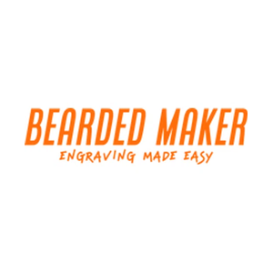 beardedmaker brand logo for beardedmaker.shop