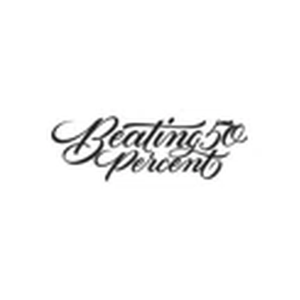Beating 50 Percent brand logo for beating50percent.com