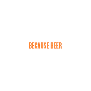 Because Beer brand logo for becausebeer.ca