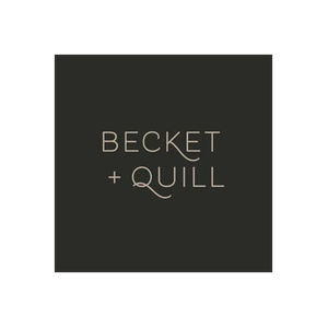 Becket and Quill brand logo for becketandquill.com