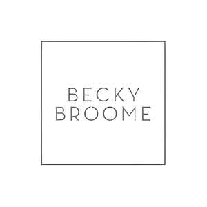 Becky Broome brand logo for beckybroome.com
