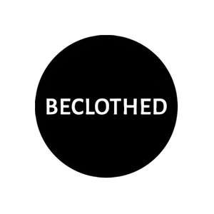 Beclothed brand logo for beclothed.com