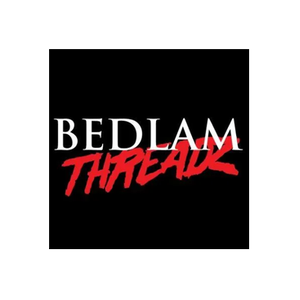 Bedlam Threadz brand logo for bedlamthreadz.com