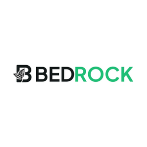 Bedrock Botanicals brand logo for bedrockbotanicals.com