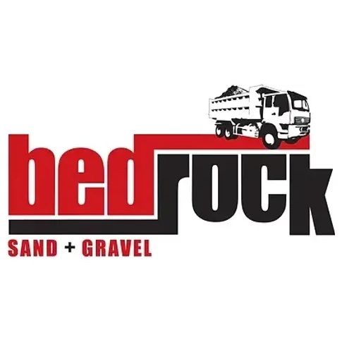 Bedrock Sand & Gravel brand logo for bedrocksandgravel.com