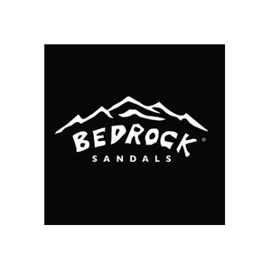 Bedrock Sandals brand logo for bedrocksandals.com