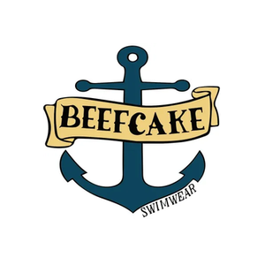 Beefcake Swimwear brand logo for beefcakeswimwear.com