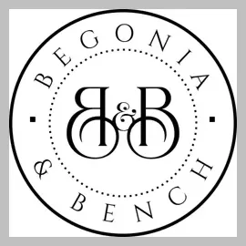 begoniaandbench brand logo for begoniaandbench.com