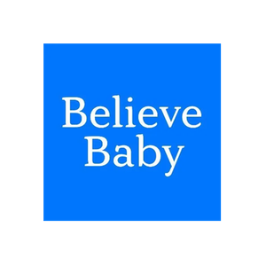 Believe Baby brand logo for believebaby.com