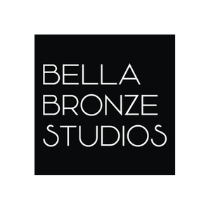 Bella Bronze brand logo for bellabronzestudios.com