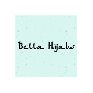 Bella Hijabs brand logo for bellahijabs.com