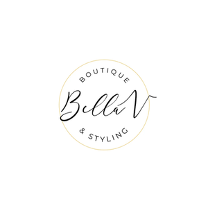 Bella V brand logo for bellavboutiqueandstyling.com