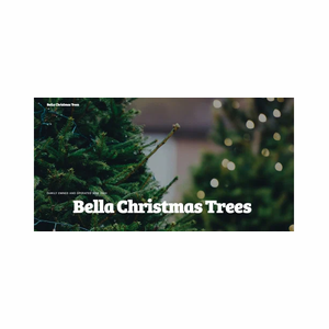 bellachristmastrees brand logo for bellachristmastrees.com