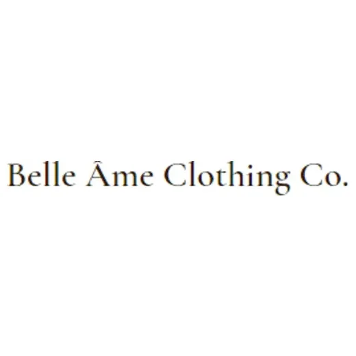 Belle Âme brand logo for belleameclothingco.com