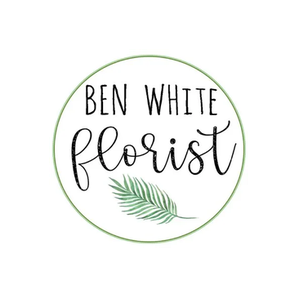 Ben White Florist brand logo for benwhiteflorist.com