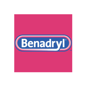 Benadryl brand logo for benadryl.com
