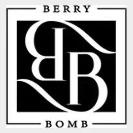 Berry Bomb brand logo for berrybombcandleco.com