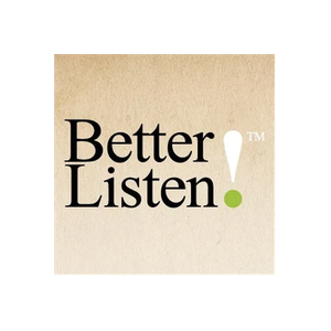 Better Listen brand logo for betterlisten.com