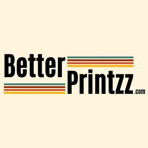 Better Printzz brand logo for betterprintzz.com