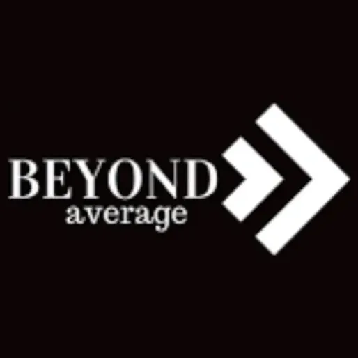 Beyond Average brand logo for beyondaveragetrainingapparel.com