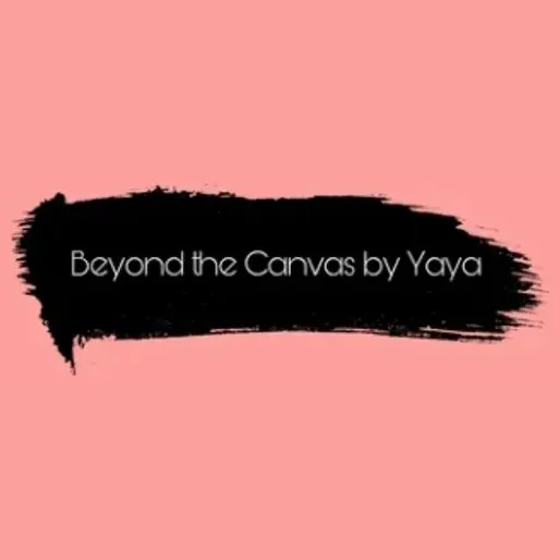 Beyond the Canvas brand logo for beyondthecanvasbyyaya.com
