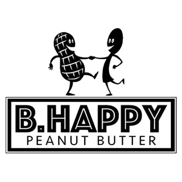 BHAppy brand logo for bhappypeanutbutter.com