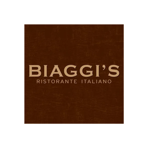 Biaggi's brand logo for biaggis.com