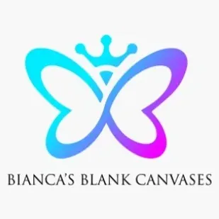Bianca's Blank Canvases brand logo for biancasblankcanvases.com