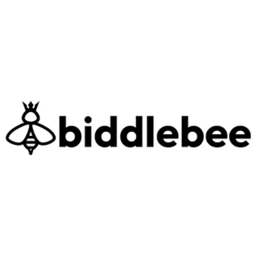 Biddlebee brand logo for biddlebee.com
