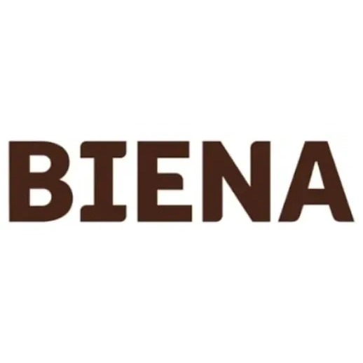 Biena brand logo for bienasnacks.com