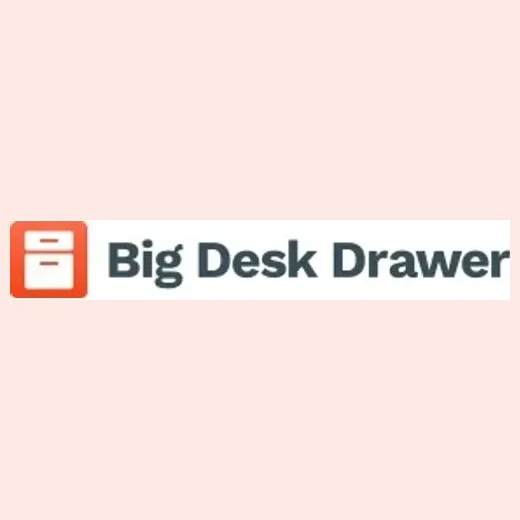 Big Desk Drawer brand logo for bigdeskdrawer.com