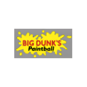 Big Dunk's brand logo for bigdunkspaintball.co.uk