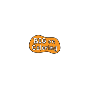 Big on Coloring brand logo for bigoncoloring.com