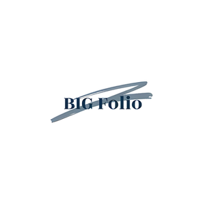 Bigfolio brand logo for bigfolio.com