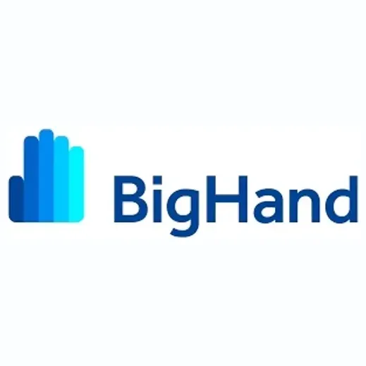 BigHand brand logo for bighand.com