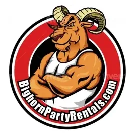 bighornpartyrentals brand logo for bighornpartyrentals.com