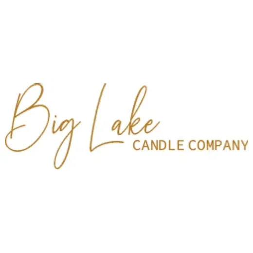 biglakecandlecompany brand logo for biglakecandlecompany.com