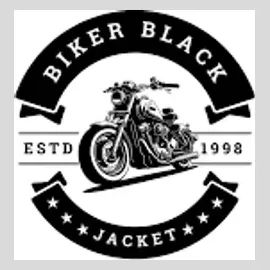bikerblackjacket brand logo for bikerblackjacket.com