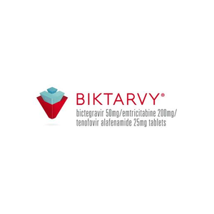 Biktarvy brand logo for biktarvy.com